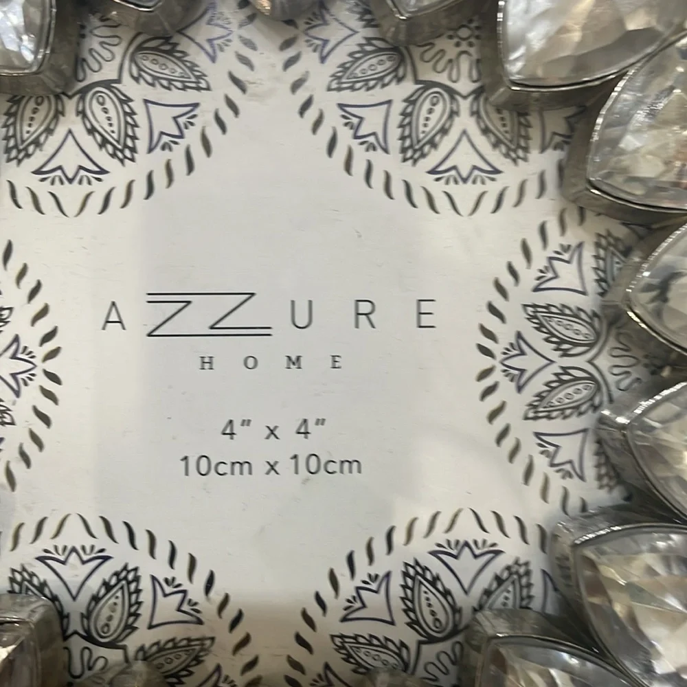 Azzure Home Silver Gem Frame